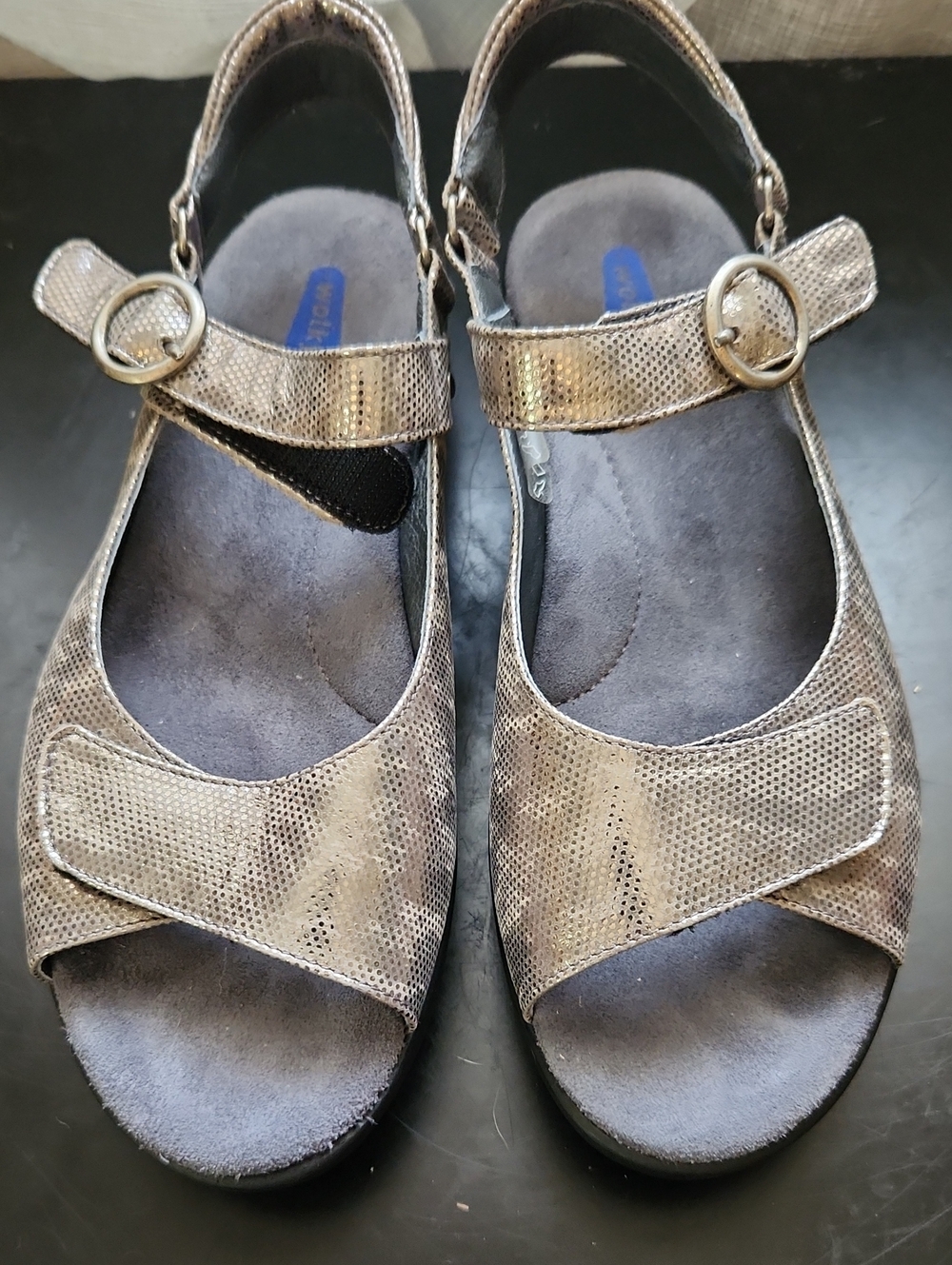 Wolky Pichu Metallic Sandals